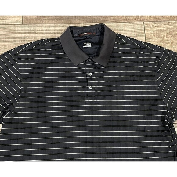 Nike Men's Dri Fit Tiger Woods Collection Black Short Sleeve Golf Polo Size XL - Picture 5 of 15